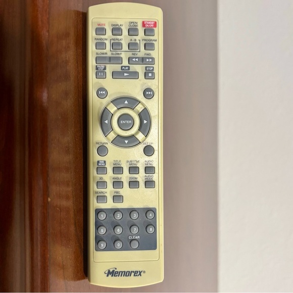 Memorex DVD Player Remote Control OEM Replacement Original Multi-Function Tested - Picture 1 of 8